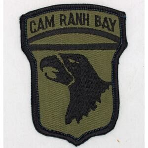 Reproduction Vietnam Era 101st Airborne Division Cam Rahn Bay Arm Patch
